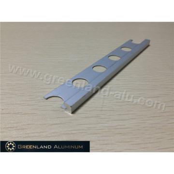 Aluminium Matt Silber Straight Edge Trim